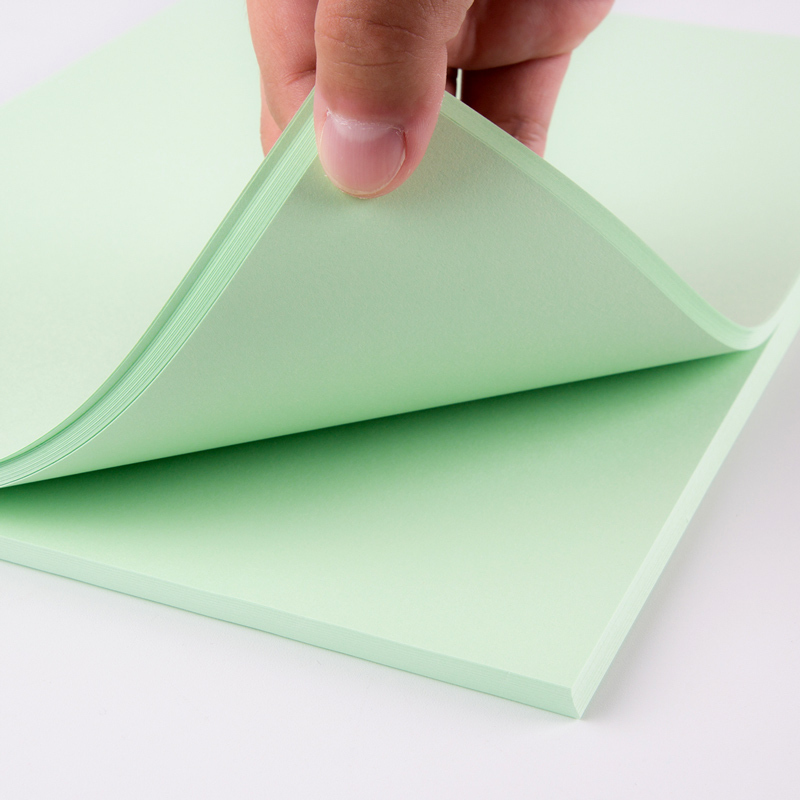广博(GuangBo)F8069G A4/80g浅绿彩色复印纸100张/包 电脑打印纸 手工折纸 手工纸 千纸鹤纸