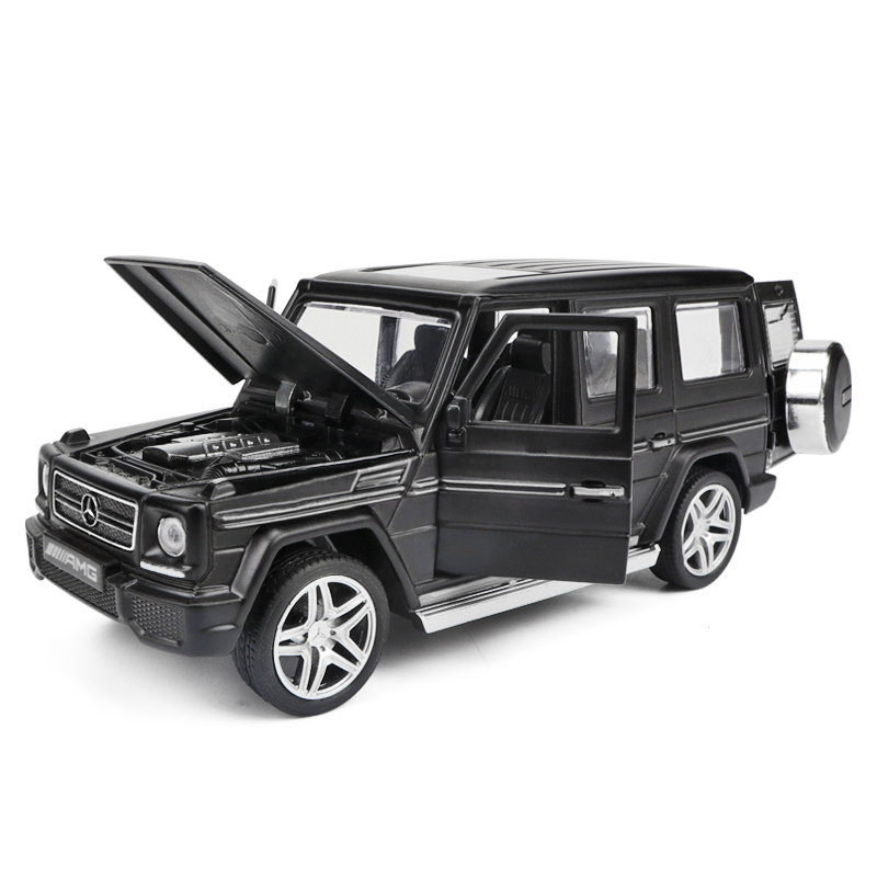 奔驰大g汽车模型仿真摆件合金玩具车儿童玩具车车模型