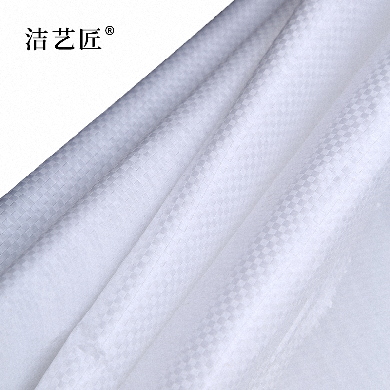 洁艺匠 J-BZD03 塑料编织袋 40*62cm 白色高清大图