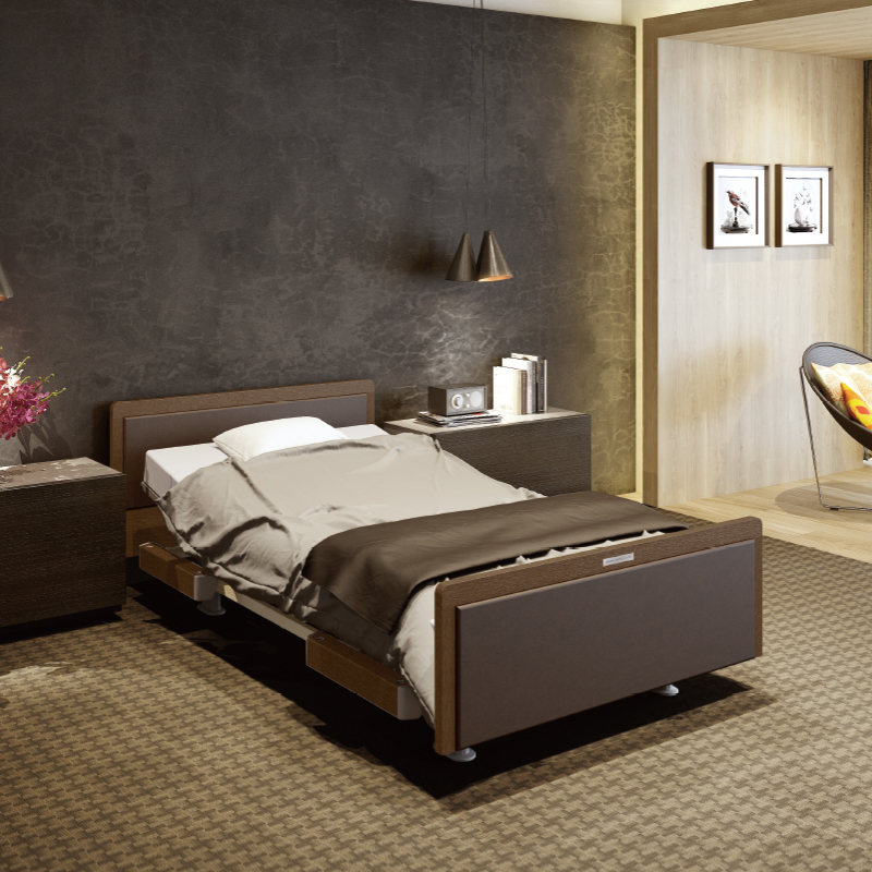 八乐梦paramountbedcrx系列3马达液晶电动居家护理床可升降抬背老人