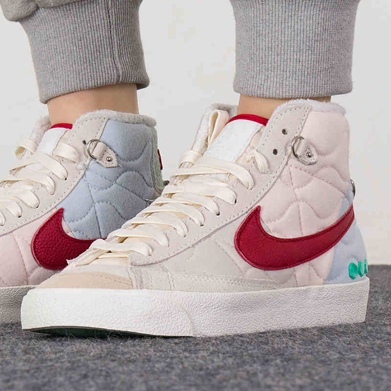 Nike耐克女鞋运动2022春季新款BLAZER MID ’77开拓者板鞋潮DQ5360-181高清大图
