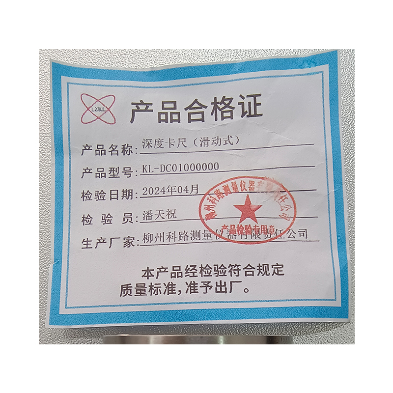 LZKL深度卡尺(滑动式)KL-DC01000000件高清大图