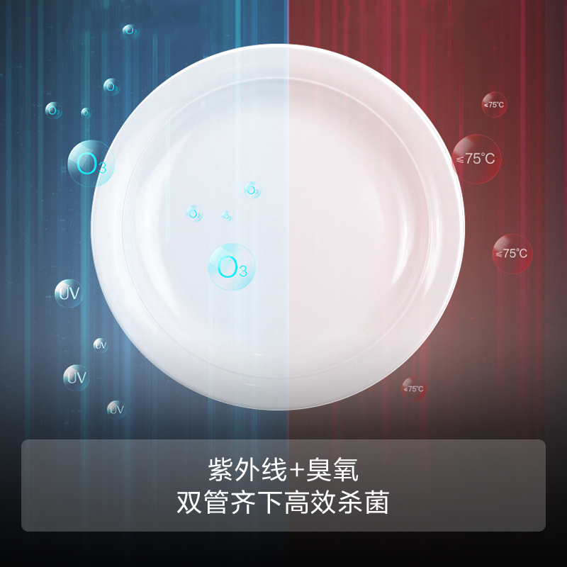 方太(FOTILE)嵌入式消毒柜 家用厨房 二星级 100L大容量 WIFI智控双重杀菌烘干收纳长效保洁J3Y.i高清大图