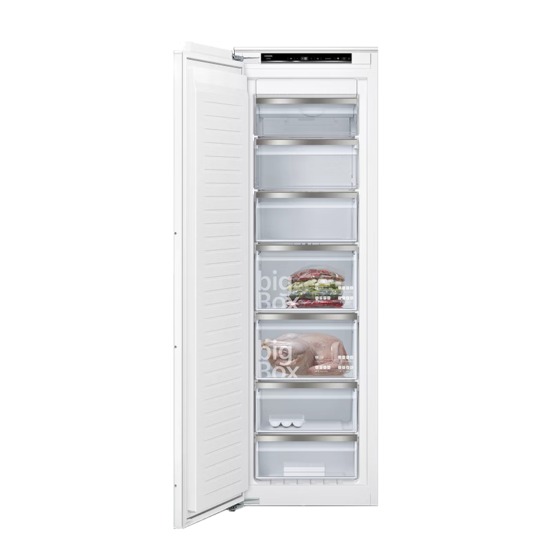 西门子 GI81NHD36C+KI81FHD36C 原装进口全嵌入式冷冻冷藏冰箱 新款商用冷藏展示柜高清大图