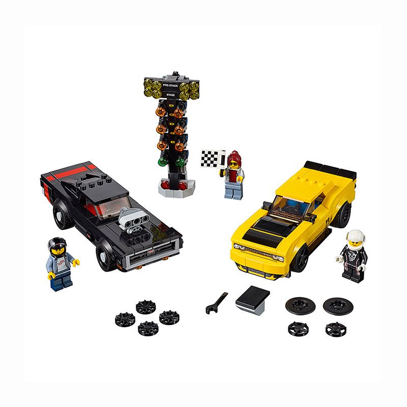 LEGO乐高玩具赛车系列道奇挑战者75893