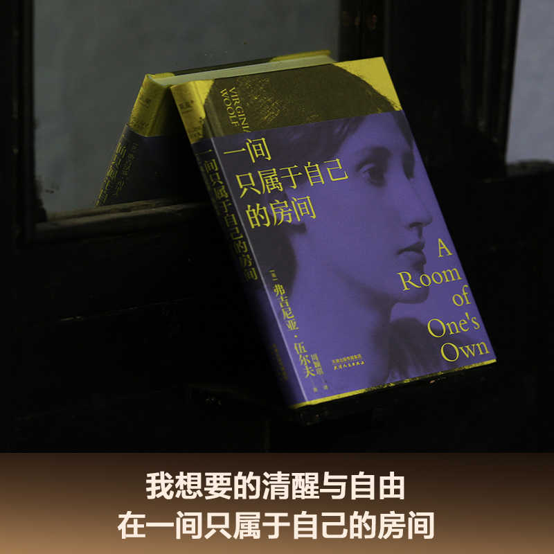 一间只属于自己的房间 [正版]一间只属于自己的房间 精装 弗吉尼亚伍尔夫著 李银河推 荐女性主义奠基作品 影响世界的百部高清大图
