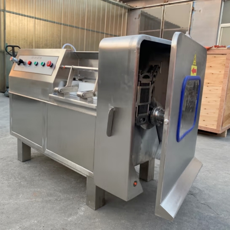 TENDZONE XJWT QD-350 不锈钢全自动切肉切块机专用切丁机高清大图