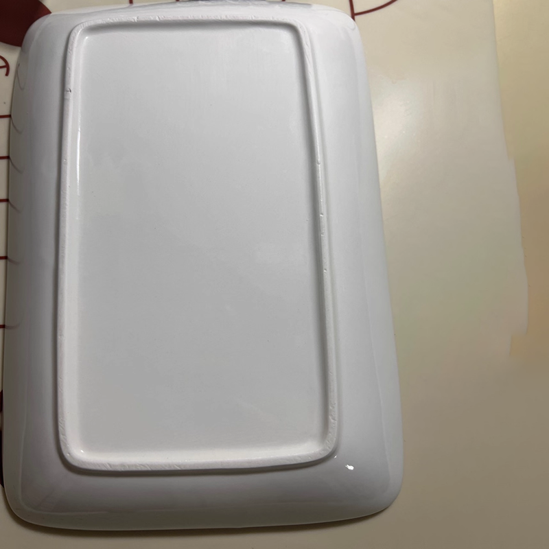 海铁科技陶瓷长方盘8寸/个高清大图