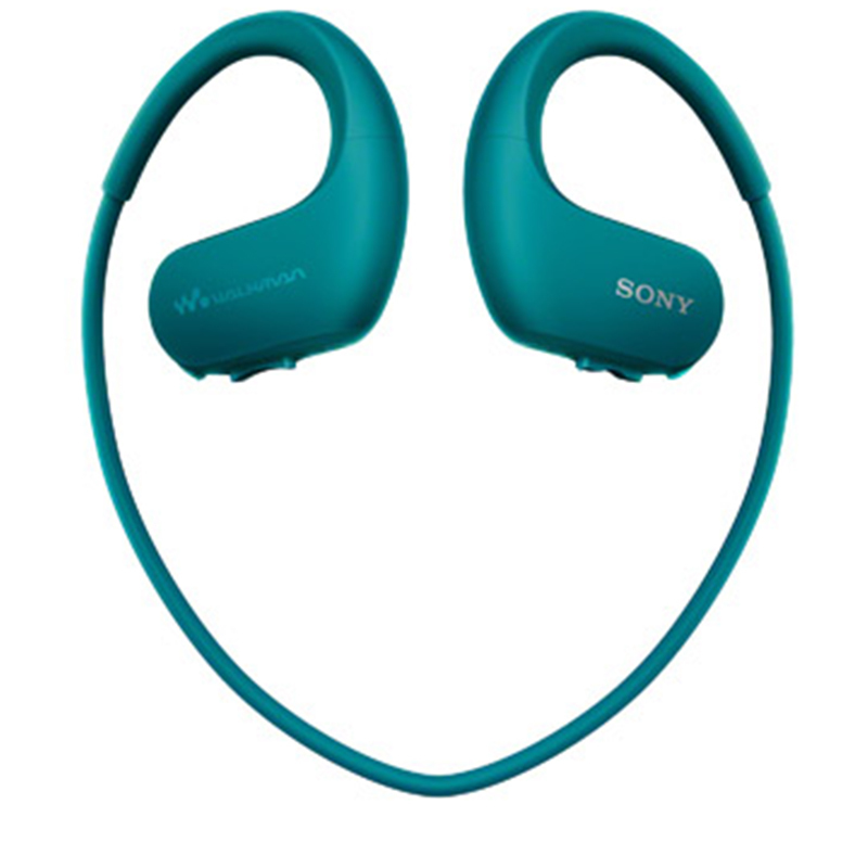 索尼(SONY)可穿戴式音乐播放器NW-WS413(蓝色) MP3播放器 运动式 4GB内存
