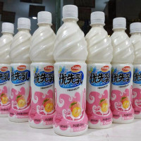Zs-达利园优先乳500ml果味饮料香甜可口乳饮 办公室休闲饮品 水蜜桃味500*15瓶整箱装