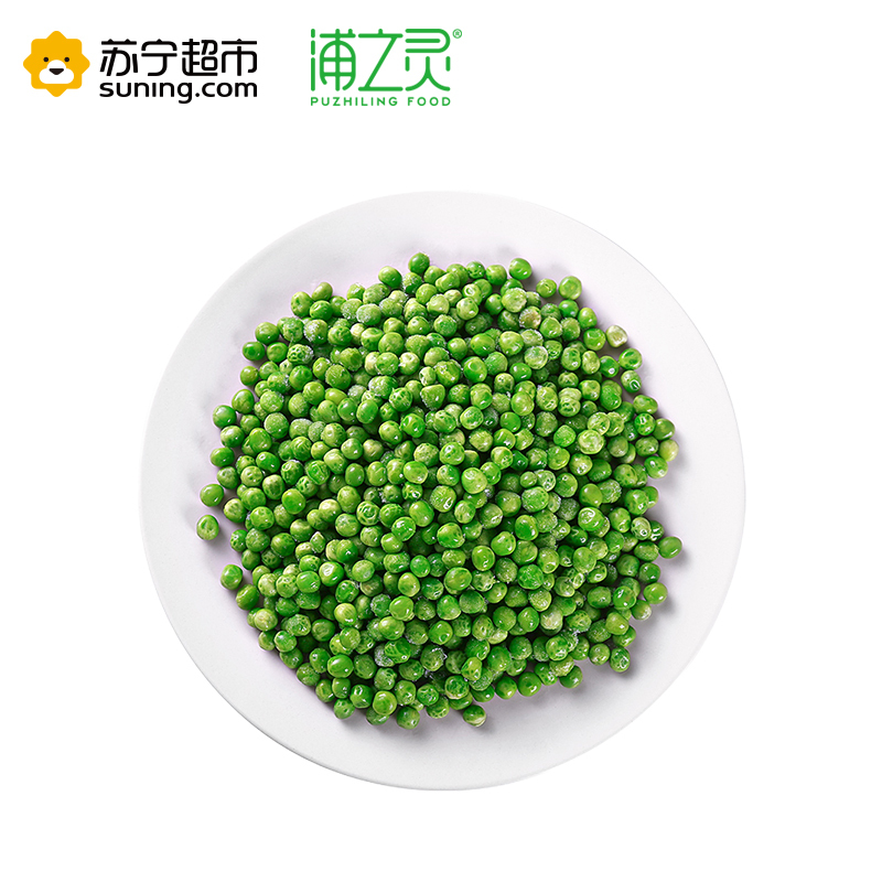 浦之灵 进口甜青豆 速冻小豌豆 袋装 900g 冷冻蔬菜