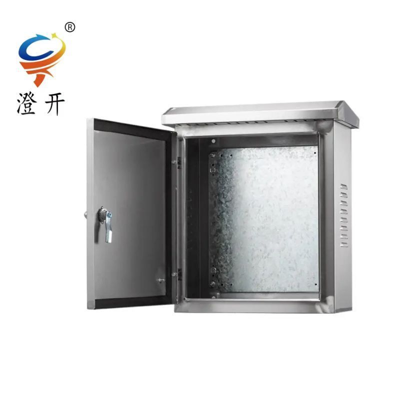 澄开 户外不锈钢配电箱防雨箱控制柜 500*400*200/台高清大图