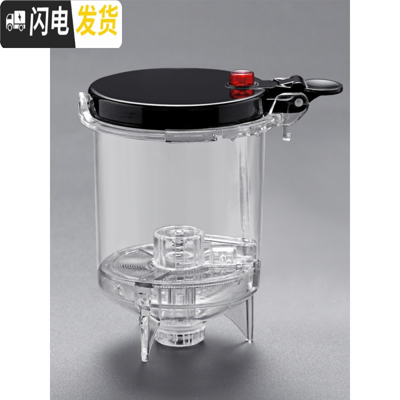 三维工匠飘逸杯可拆洗家用泡茶壶全过滤内胆泡茶杯耐热杯玻璃茶具茶壶套装 (750)1壶+6个侧把杯