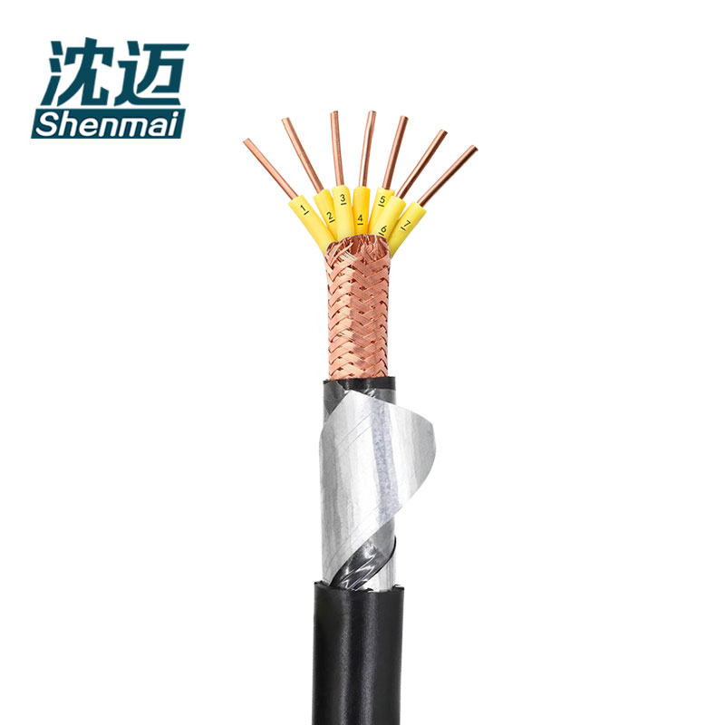 沈迈 铜芯铠装电线 ZR-KVVP22-450/750V-7*2.5mm² 1米高清大图