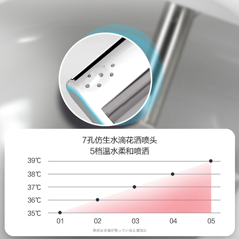东芝(TOSHIBA)A3-85B6智能马桶盖一体机坐便器多种清洗模式即热暖风遥控马桶盖