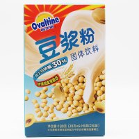 阿华田(Ovaltine)早餐速溶香浓 原味非转基因减糖配方豆浆粉180g(内含6小包)*2袋