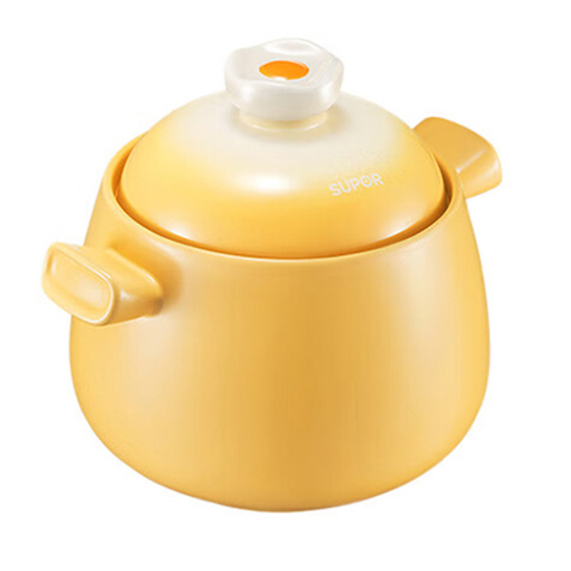 苏泊尔陶瓷煲4.5L家用砂锅煲汤锅耐高温不开裂陶瓷煲EB45WT01