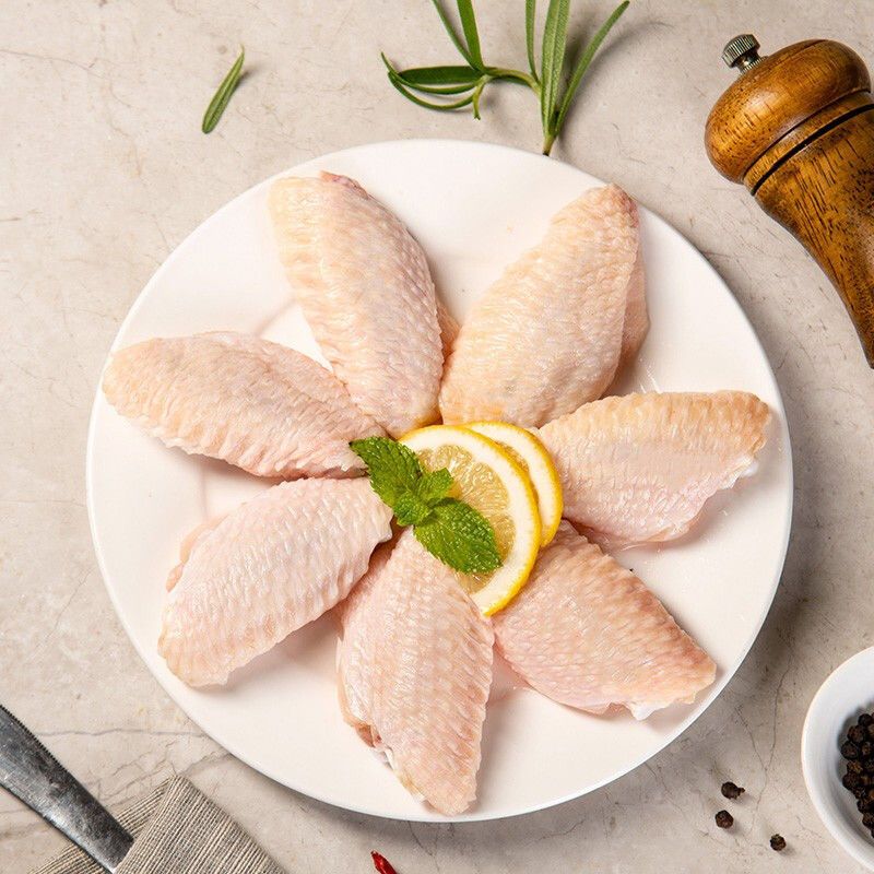 鸡翅中冷冻生鲜鸡翅生母鸡肉新鲜批发烤翅烧烤食材8斤装