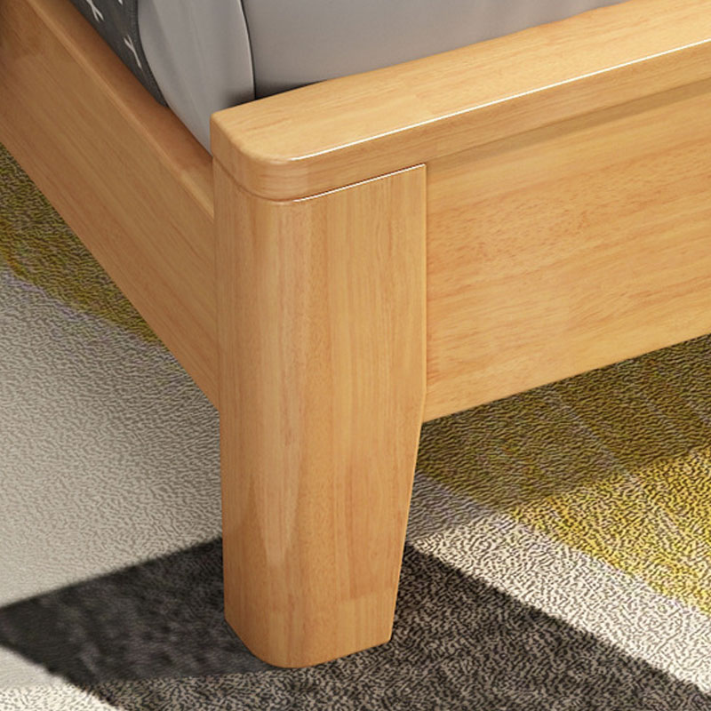 臻远ZY4031116 实木床宿舍家具1.2米单人床含两个床头柜高清大图