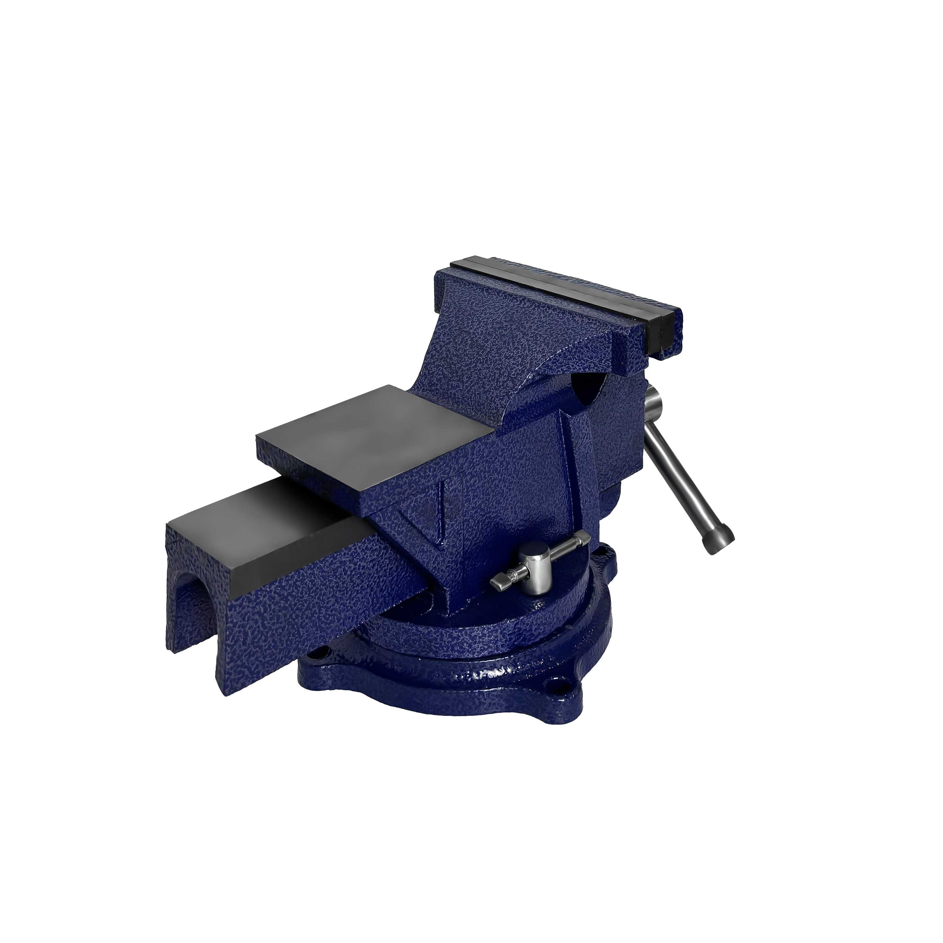 冰将 超重型台虎钳平口夹持小型台钳 6寸 台高清大图