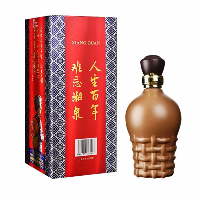 酒鬼酒 湘泉老坛酒52度500mL*6瓶整箱装国产白酒