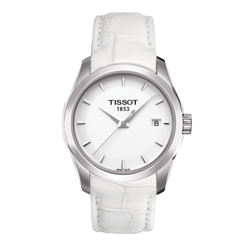天梭(TISSOT) 瑞士手表 库图系列石英女表 T035.210.16.011.00