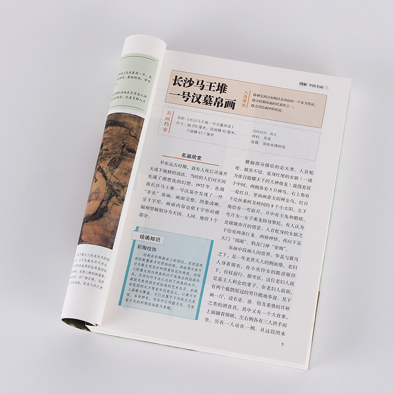 [正版]图解 中国名画 书籍 彩图典藏版 全彩读本 彩图精编精注 中国传世名画山水人物花鸟画 油画水彩画素描速写鉴赏全高清大图
