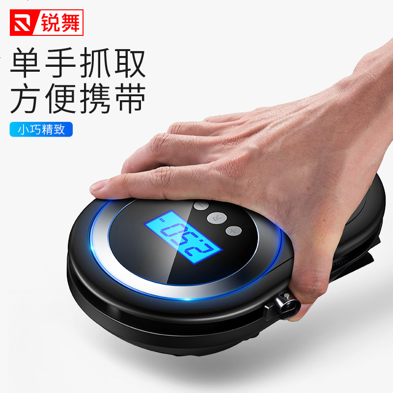 锐舞 车载充气泵便携式汽车用小轿车电动轮胎打气泵12V冲棒多功能