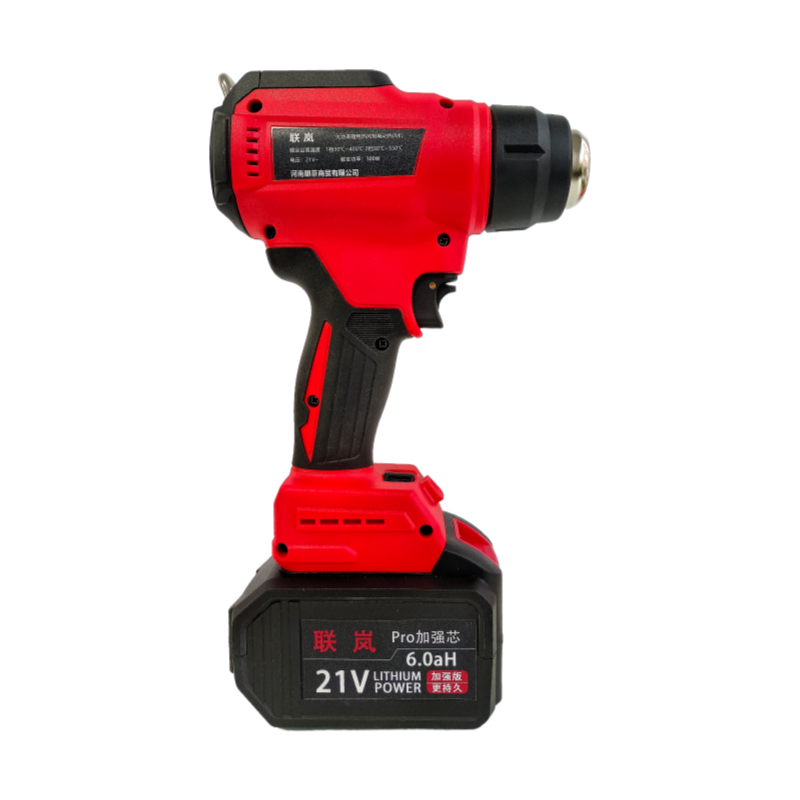 联岚数显大功率锂电热风枪电动热风机/套高清大图