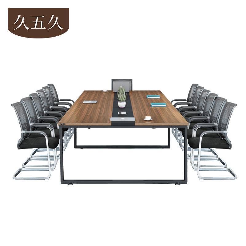 久五久 会议桌 4.5*1.5 张高清大图