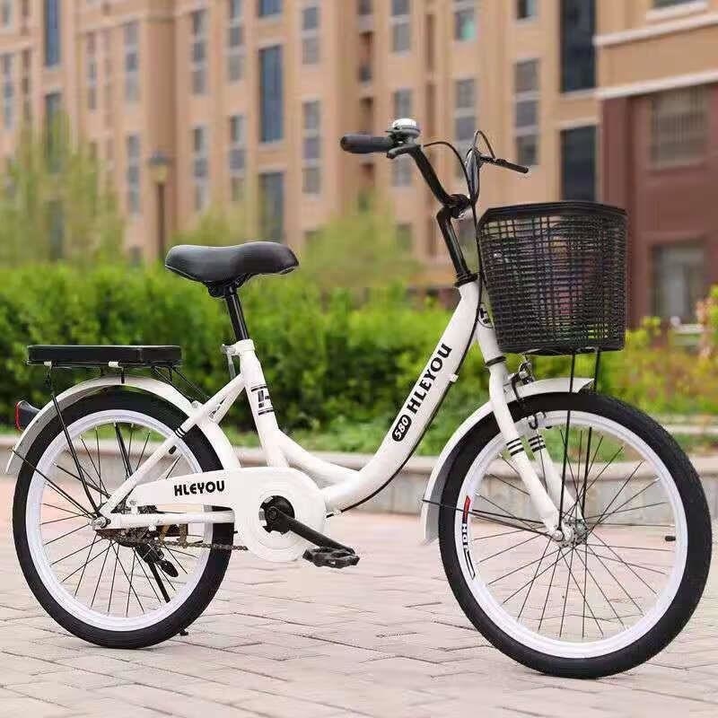 女式超轻自行车学生成人通勤淑女20寸2224hN高清大图