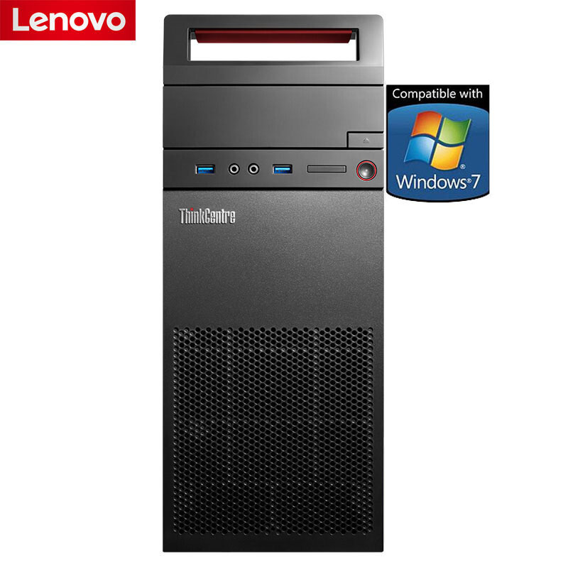 联想(lenovo) 启天 M410 i5-6400 4G 1T DVDWIN7系统 配23寸显示器 商用办公家用电脑