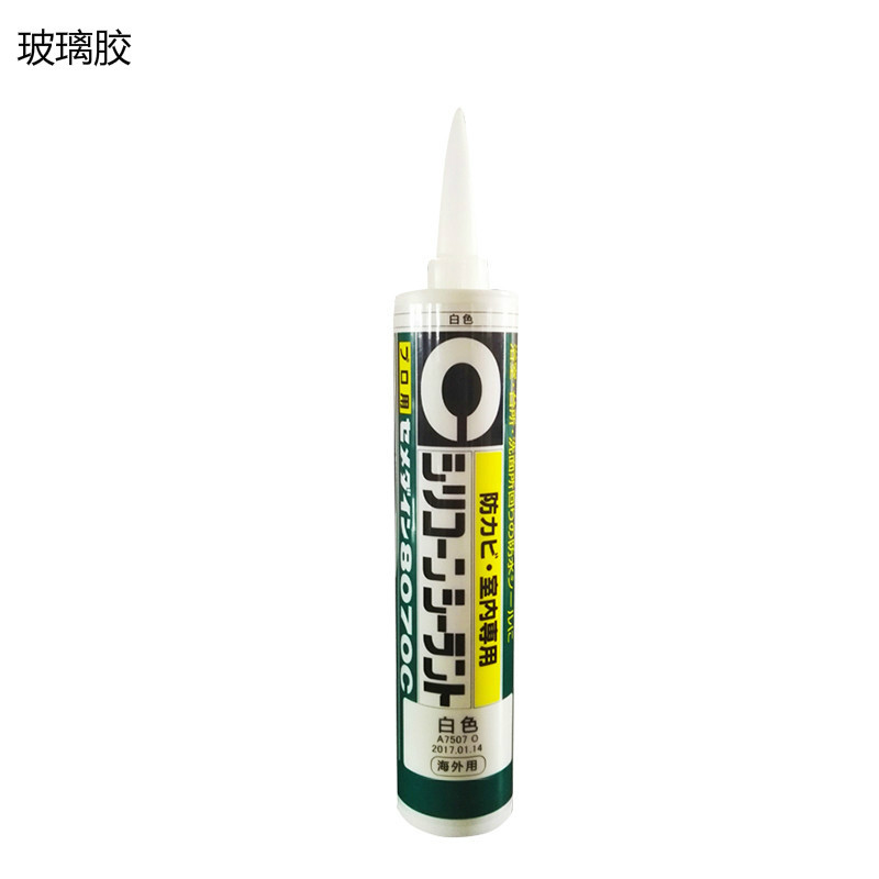 玻璃胶 白色透明 300ml