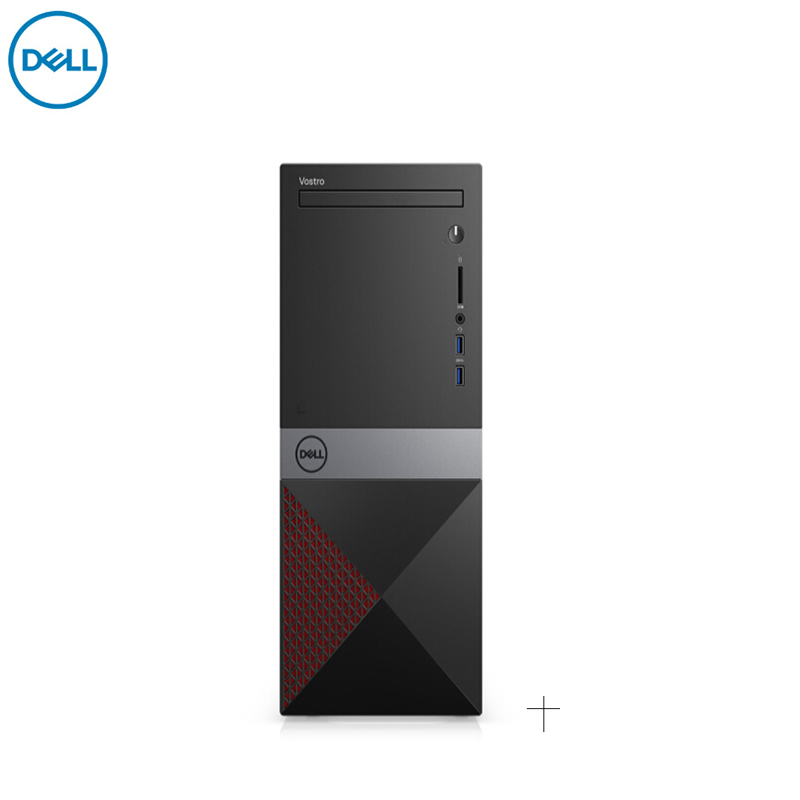 戴尔(DELL)成就3000系列 台式机电脑 单主机定制(Intel i7-9700 16GB 1TB+256GB GTX 1650 4GB Win10 无光驱 WIFI蓝牙)