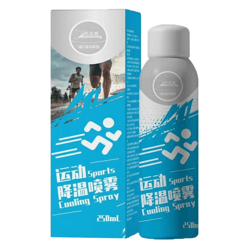 海诺倍适威 250ml装夏季物理降温冰爽冷感清凉运动喷雾户外运动解暑降温喷雾图片