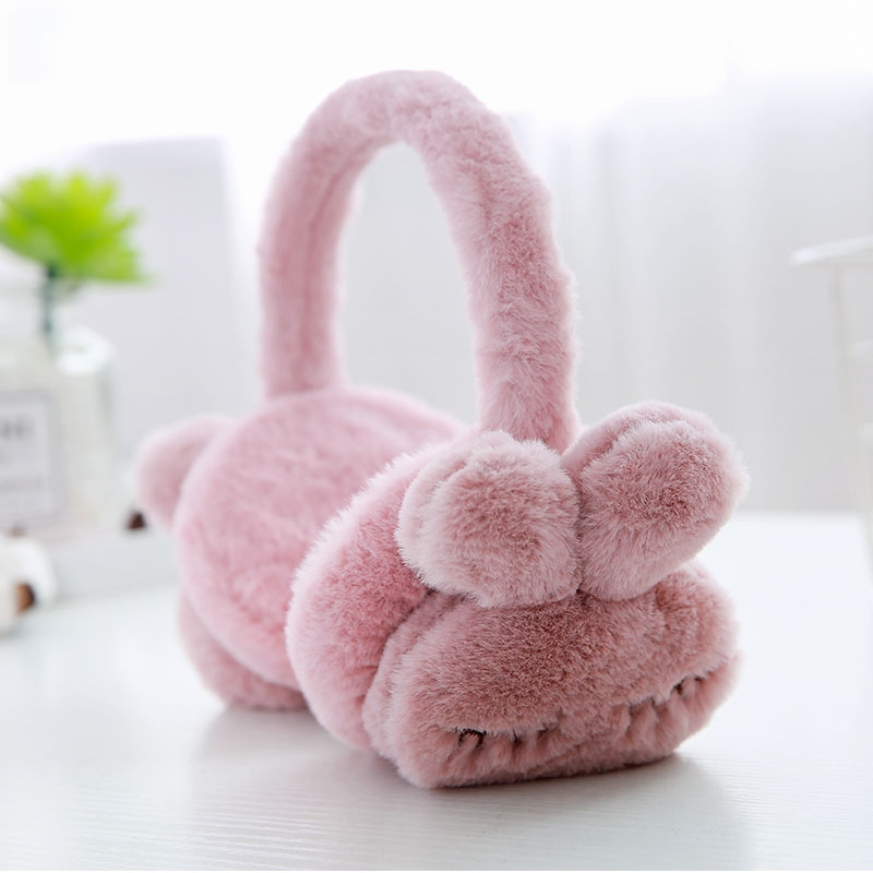 热卖男女魅扣毛绒可爱卡通耳罩保暖儿童耳套情侣冬天护耳套