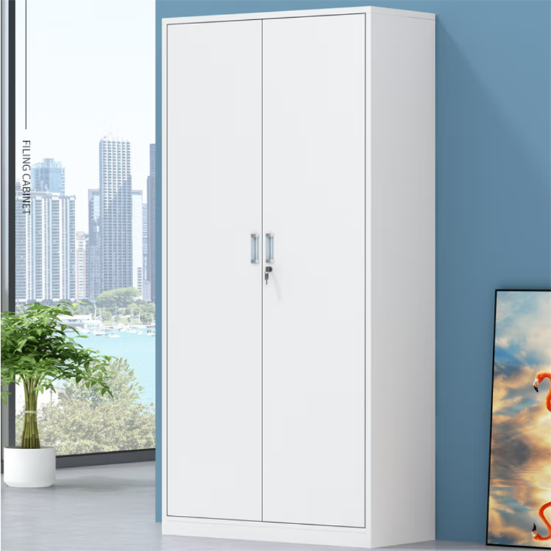 沃盛 办公文件柜铁皮柜 资料柜储物柜通门凭证柜器械柜加厚款1850*850*390