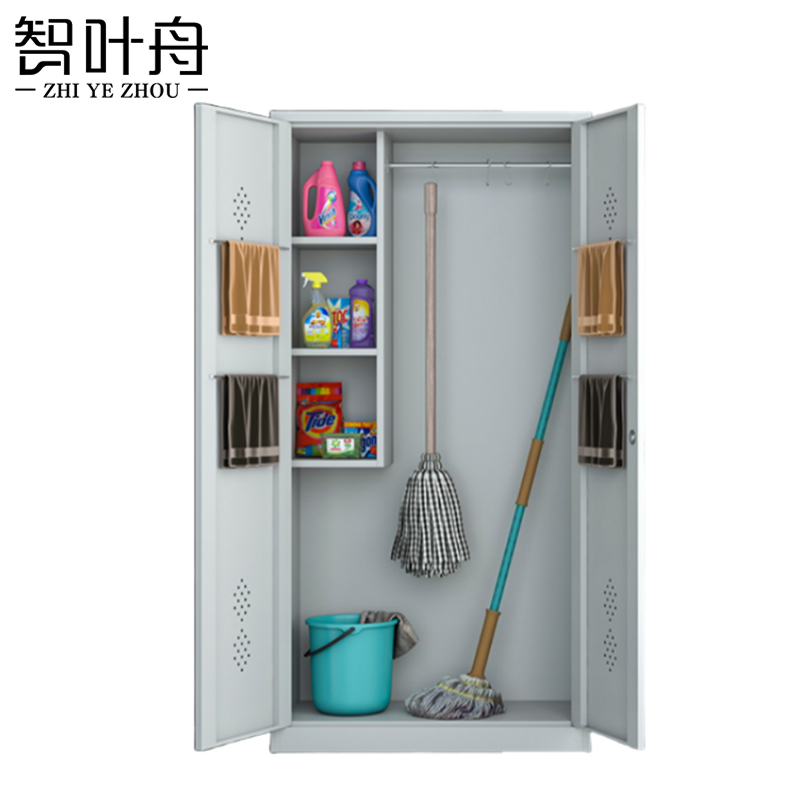 智叶舟清洁柜两门850*390*1800mm台高清大图