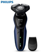 飞利浦（Philips） 电动剃须刀 S5081/04 干湿两用三刀头全身水洗 充电旋转式刮胡刀配鬓角刀一小时快充