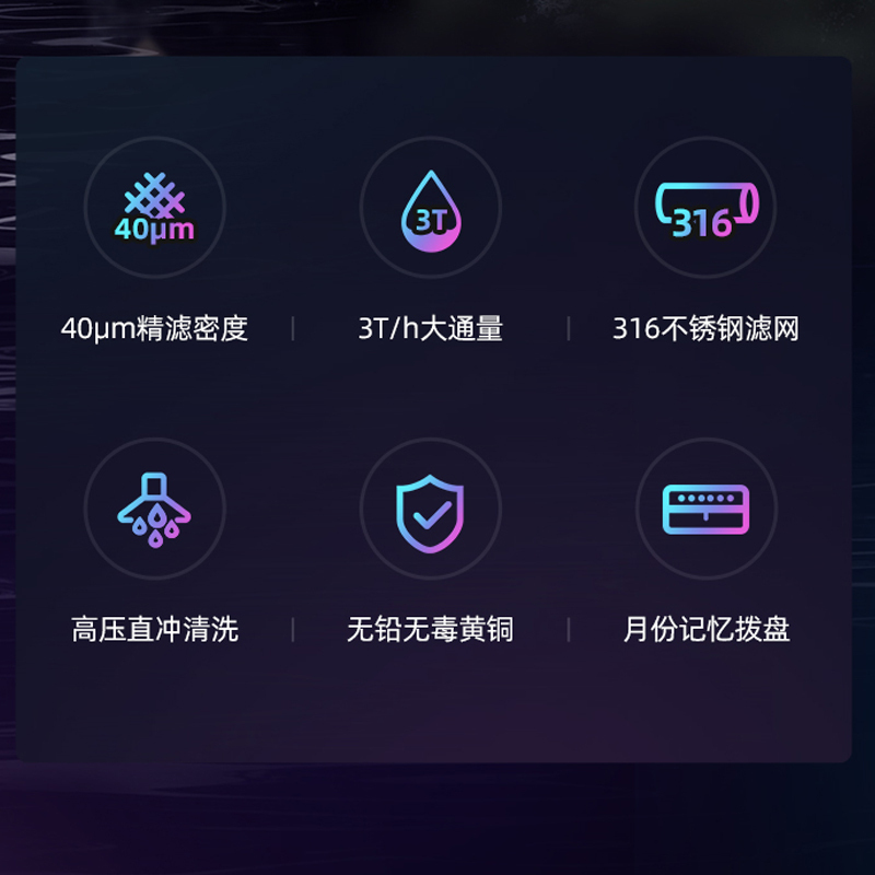 美的出品华凌(WAHIN)前置过滤器净水器家用中央净水机全屋自来水过滤机中央水处理净水机WAH-060