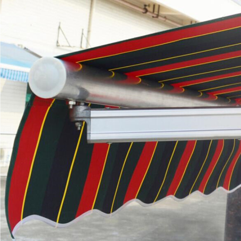 丰甲户外伸缩式遮阳棚铝合金雨篷阳台折叠遮雨棚1平方