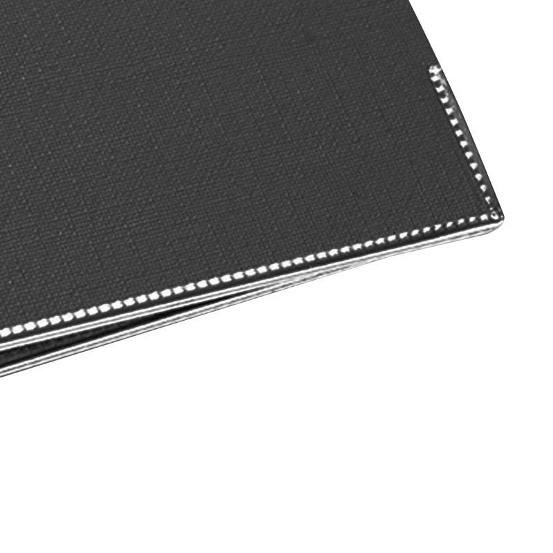 齐心 A205 2寸半包胶档案夹 A4 黑图片