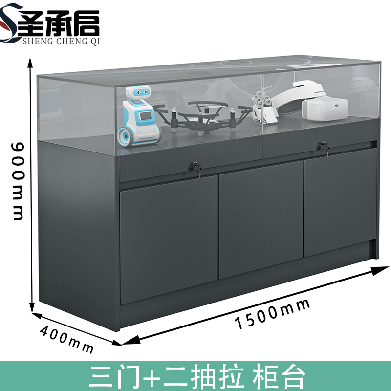圣承启 展柜 三门个高清大图