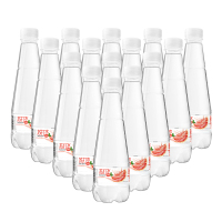 天地精华西柚味苏打水410ml*15瓶/箱 无糖无汽弱碱性