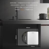 美的(Midea)高端比佛利净水器家用直饮厨下式净水机无罐大通量纯水机G500C反渗透RO膜MRC1780C-500G