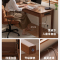 实木书桌中式大板办公桌写字桌家用小户型80cm带抽屉电脑桌子