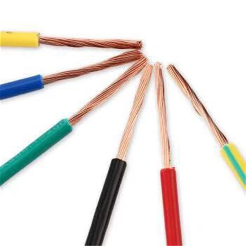 华美 铜芯线 BVR-450/750V-1.5平方 聚氯乙烯绝缘多股铜芯软线 100米/卷 蓝色(卷)高清大图