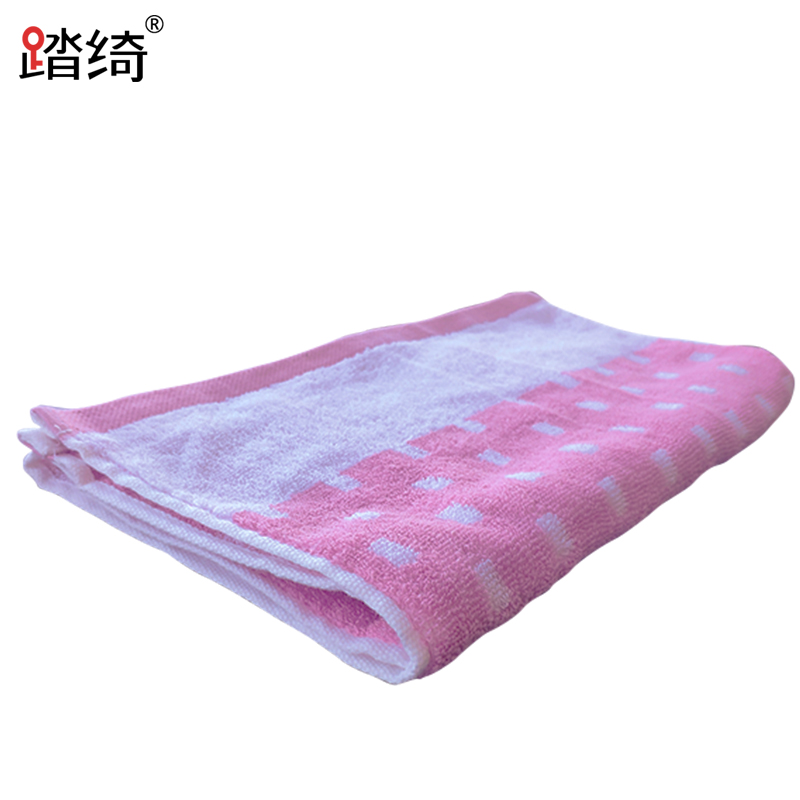 踏绮 时尚点点面巾 34*78cm 条高清大图