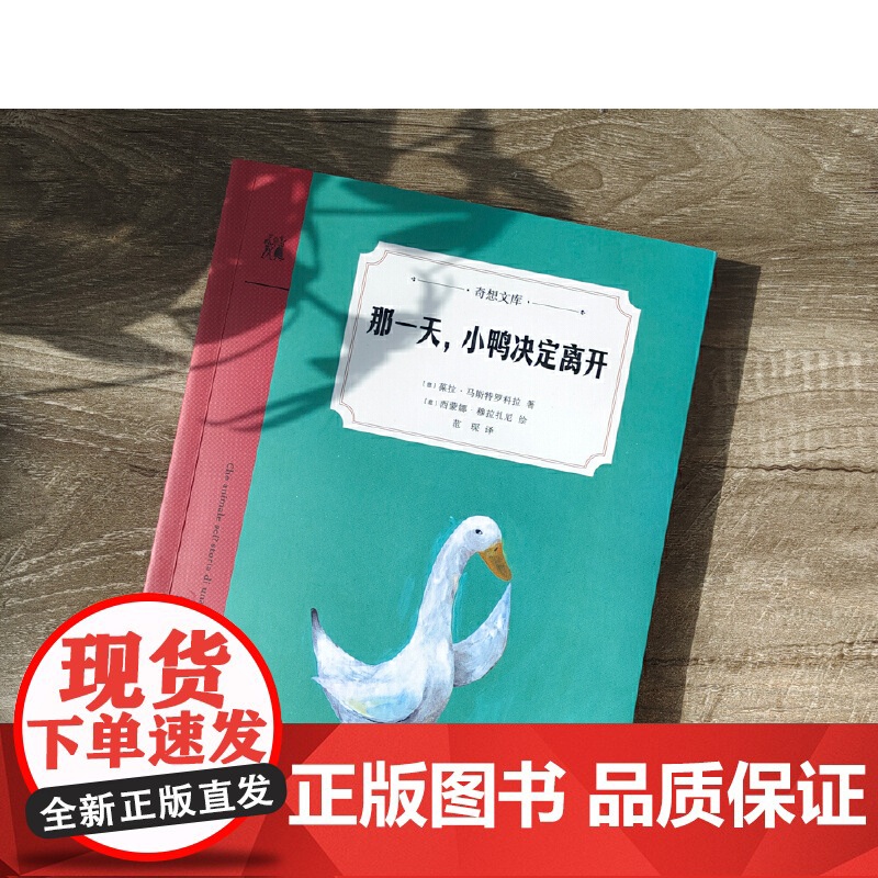 那一天 小鸭决定离开 奇想文库 屡获世界大奖的儿童文学家宝藏巨献 映照现实又超越现实的哲理童话 关于自我认知与自我价高清大图