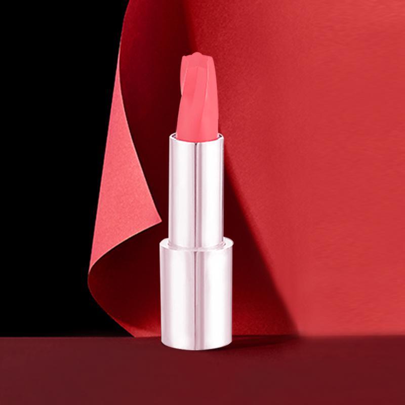 miniso名创优品瓷颜肌水光彩润口红07珊瑚红